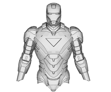 Load image into Gallery viewer, Iron Man Mark 6 Armor Cosplay Foam Pepakura File Templates