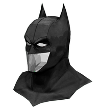 Load image into Gallery viewer, Batman Cowl FOAM Cosplay Pepakura File Template
