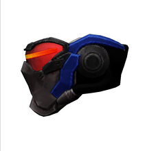 Load image into Gallery viewer, Soldier 76 Overwatch Cosplay Foam Helmet Pepakura File Template